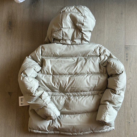 wunder puff jacket heathered raw linen size 4 lululemon nwt - Picture 6 of 16